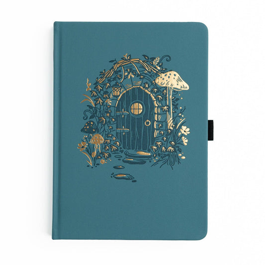 Fairy House | Notebook: Dot Grid / A5: 192 Pages