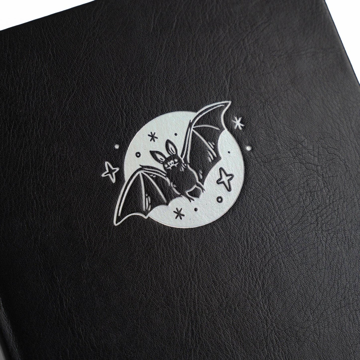 Cute Bat Dot Grid Notebook A5