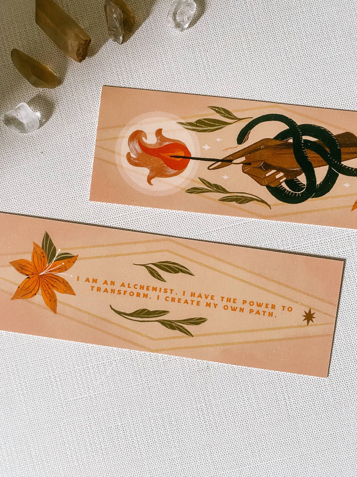 The Alchemist Affirmation Bookmark