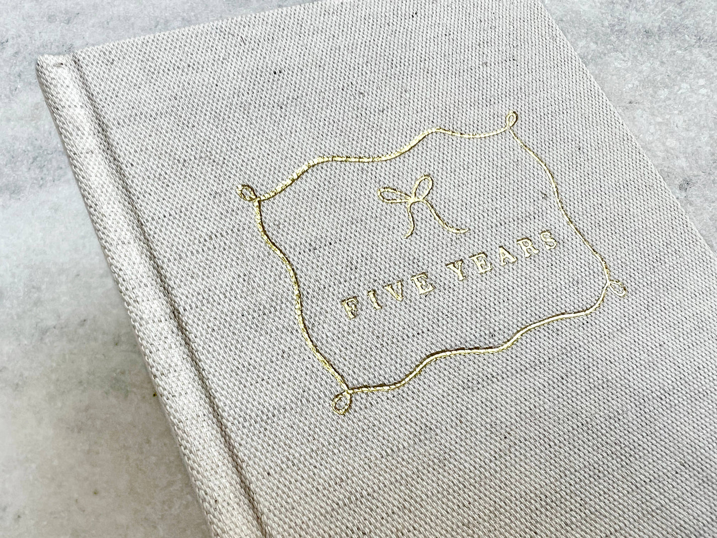 Favorite Story 5-Year Memory Book | Journal, Linen Cover