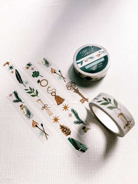Curio Cabinet Washi Tape