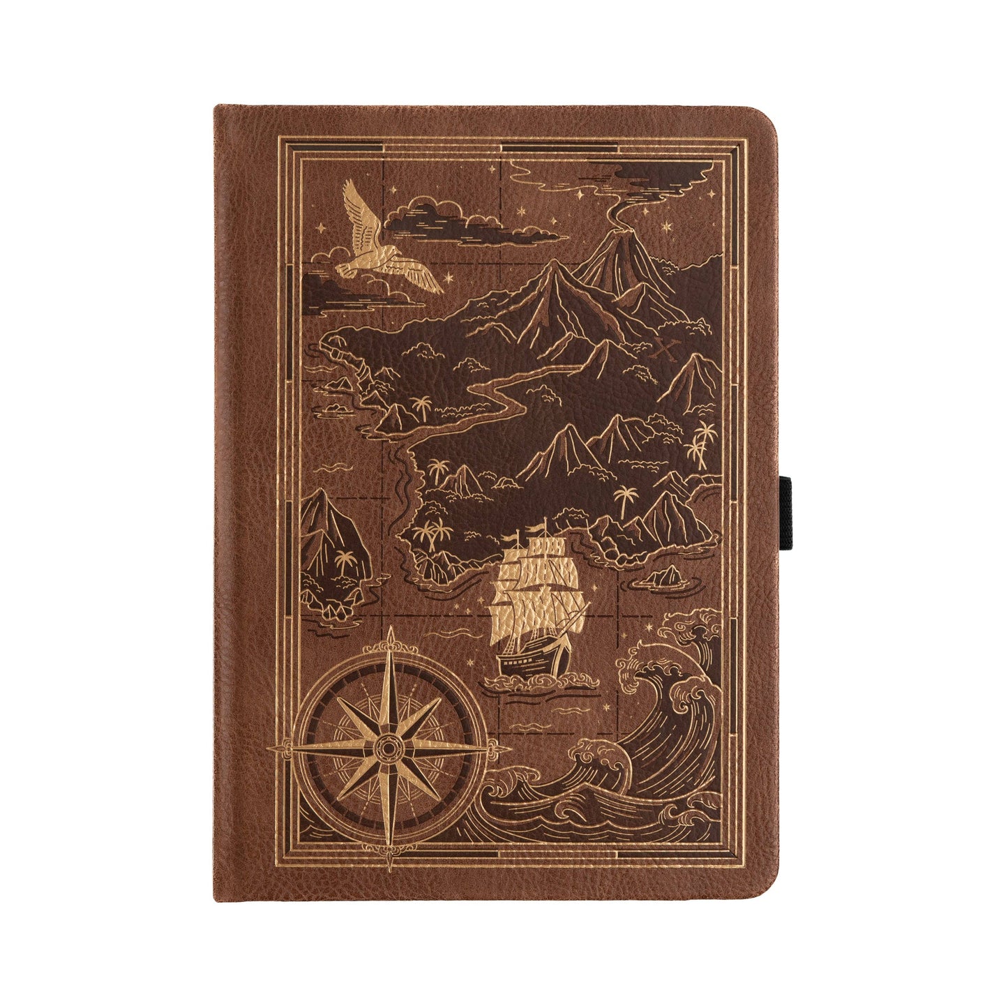 Treasure Map Notebook: Lined A5: 192 Pages