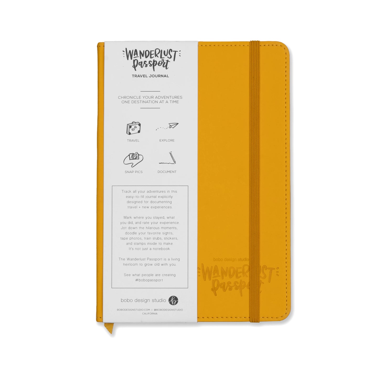 Wanderlust Passport - Travel Journal: Dusty Pink