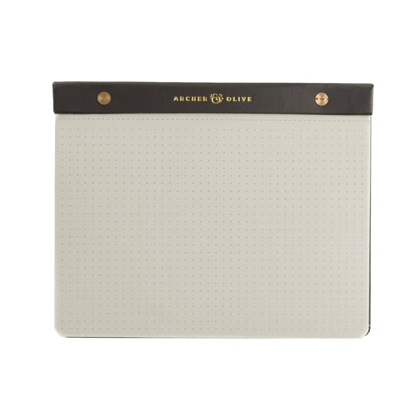 Archer and Olive Summer Grayscale A5 Dot Grid Notepad