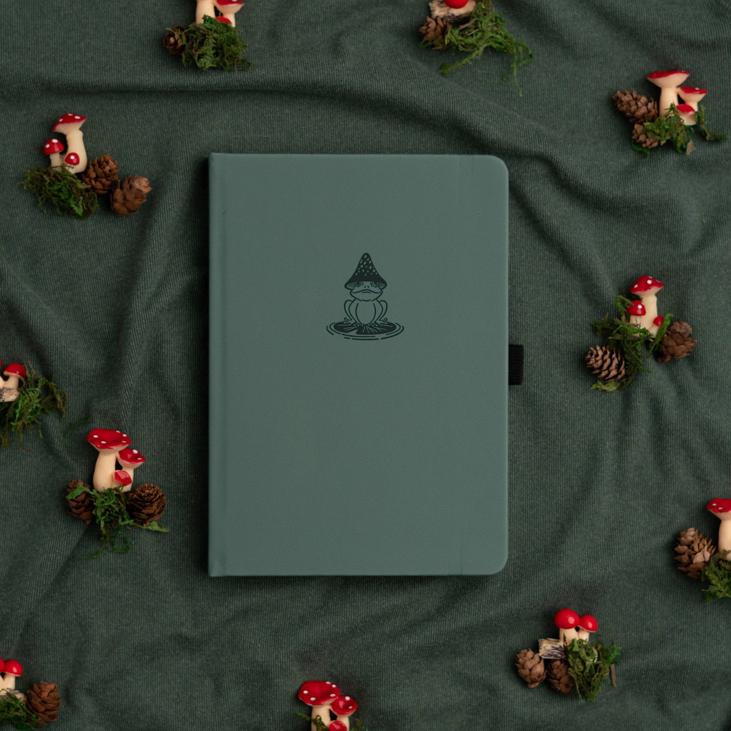 Frog - Dot Grid Notebook - 128 pages
