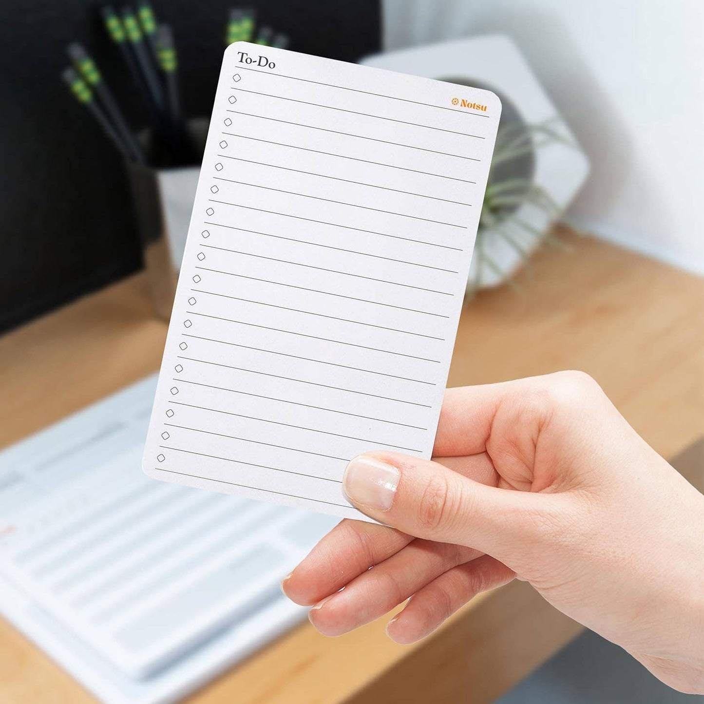 To Do List Small Desk Notepad (2 Pack) 3.9" x 6.3"