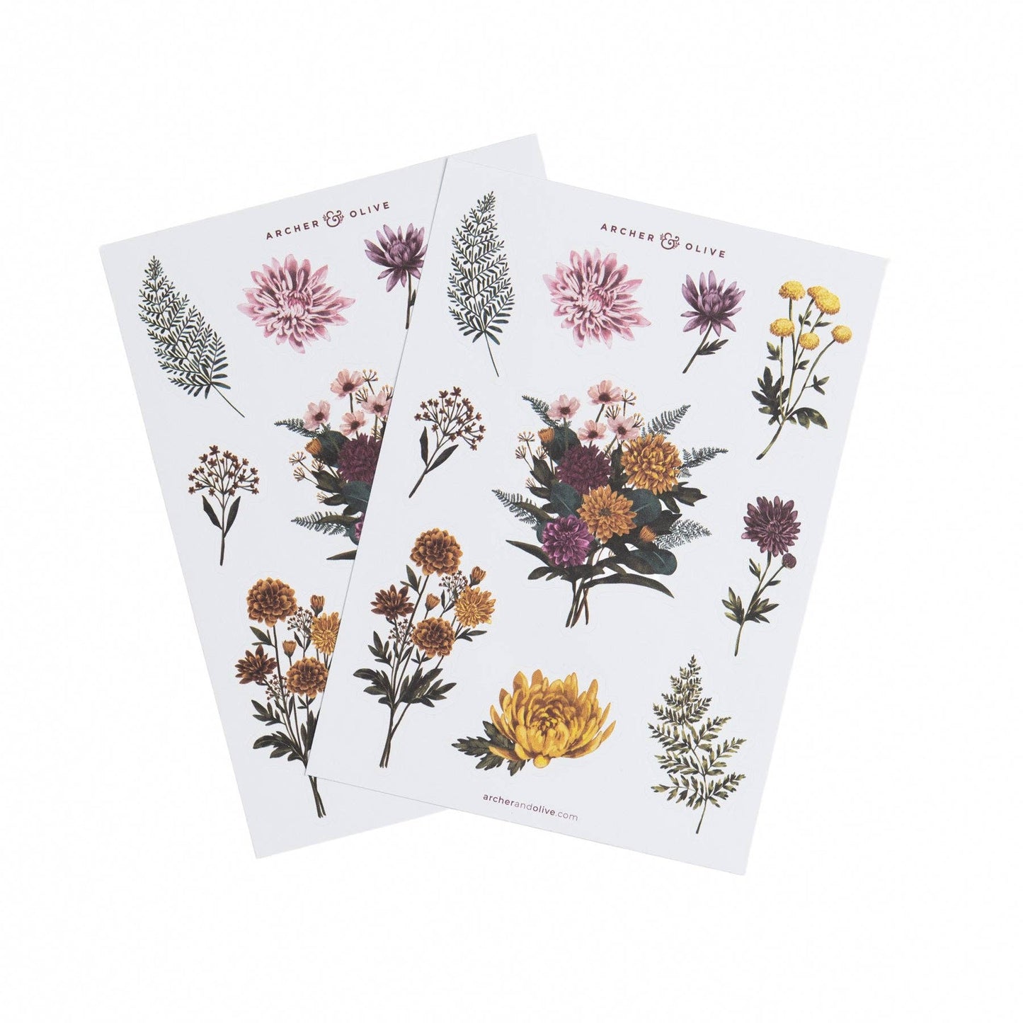 Stickers: Chrysanthemum