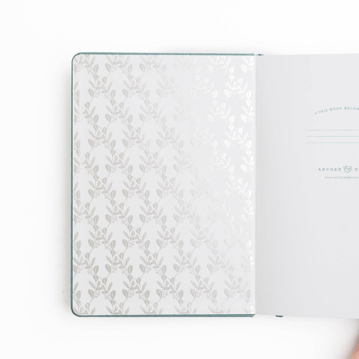 Limited Edition Notebook: Eucalyptus: SQ 8x8: 160 Pages