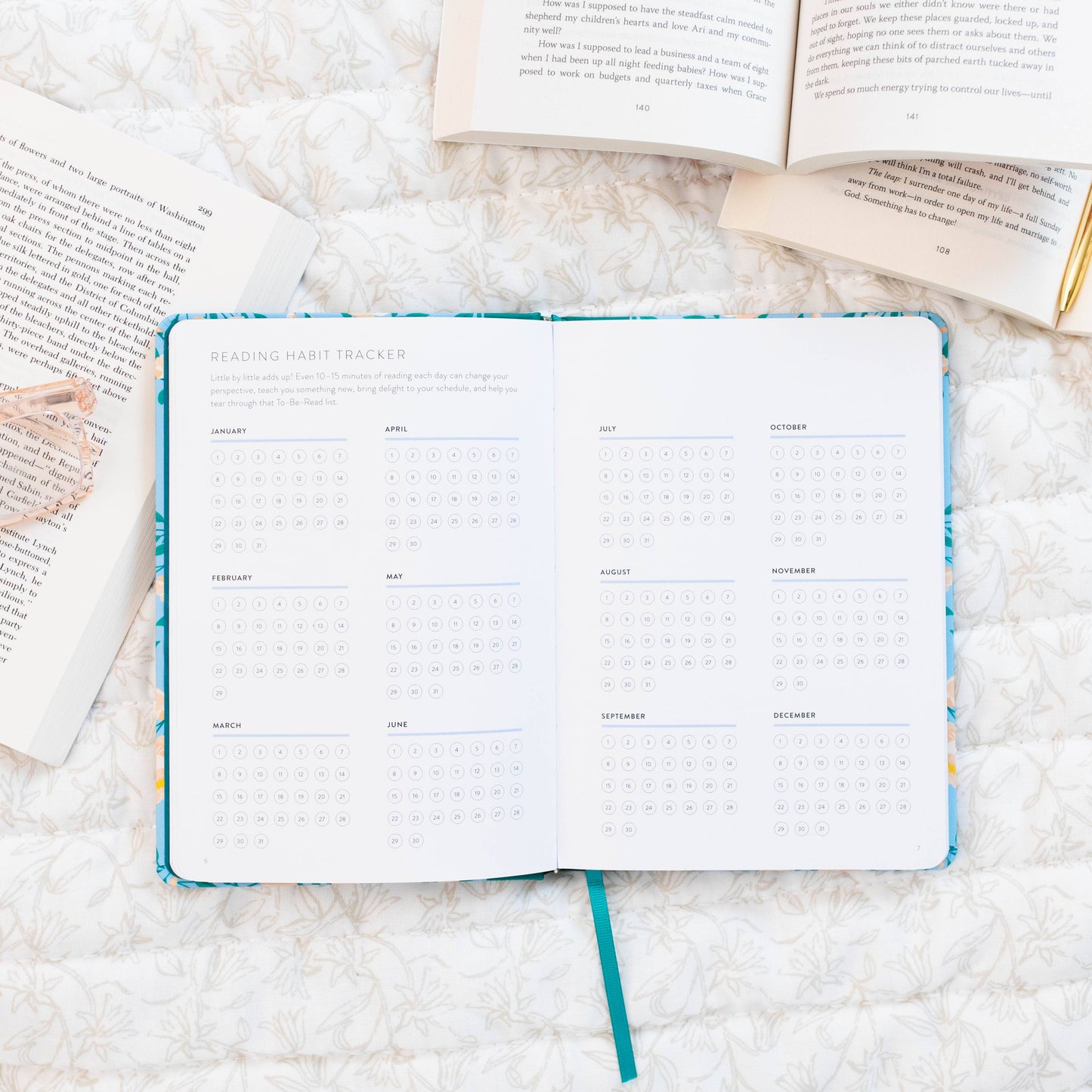 Cultivated Reading Journal - Perennial Blooms