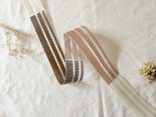 Lace Strips PET Tape (Pre-Cut)