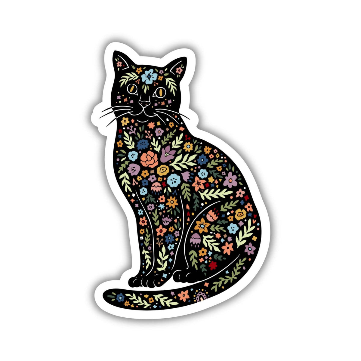 Magic Boho Cat Sticker