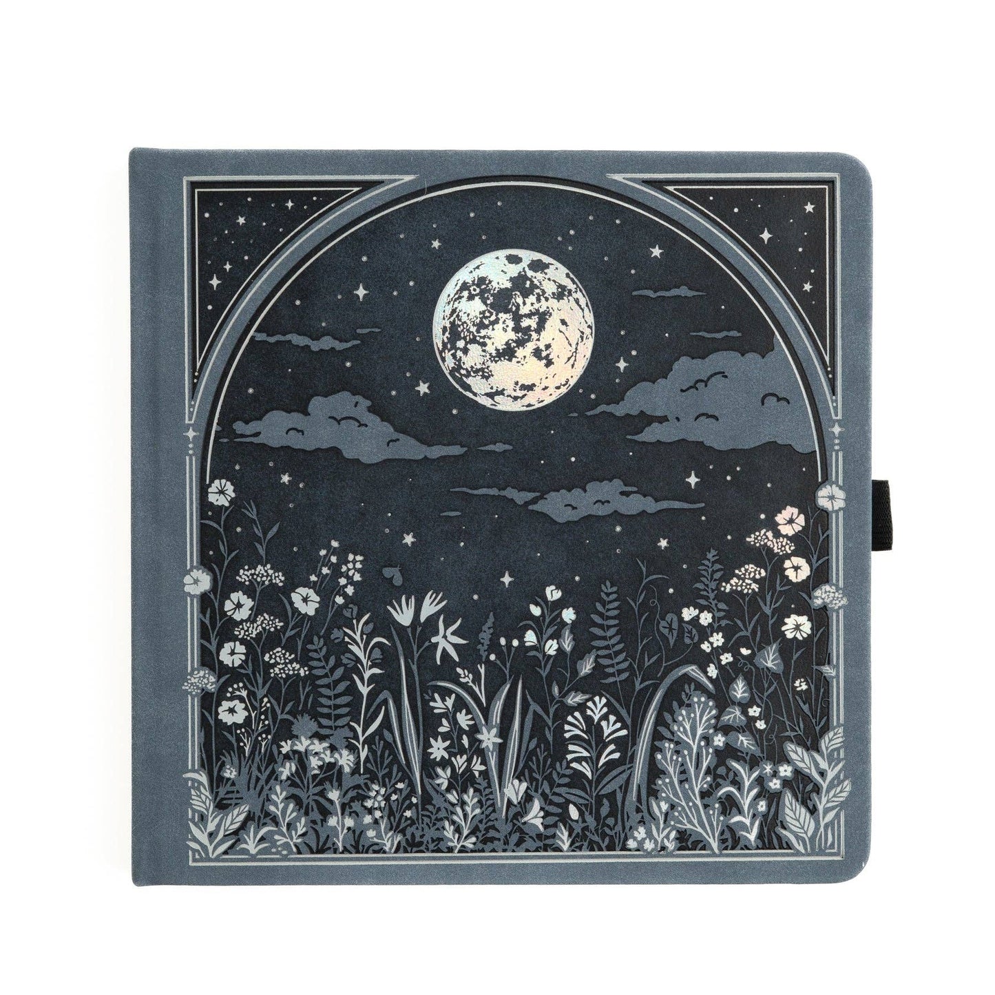 Moonlit Garden | Books: Kraft Dot Grid / 8x8: 160 Pages