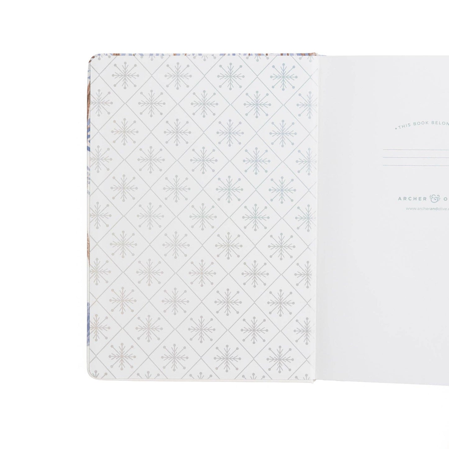Winter Village Notebook: Dot Grid / A5: 192 Pages
