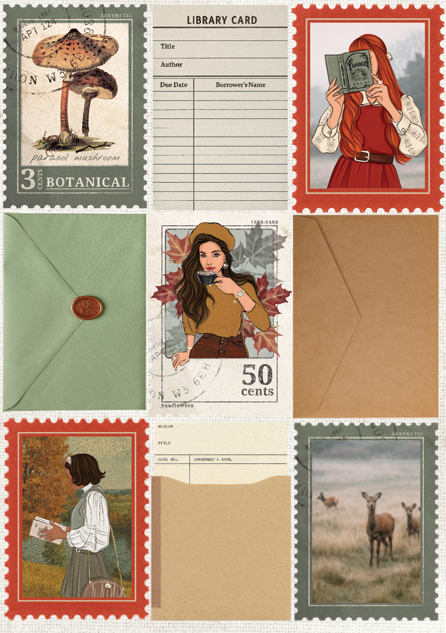 Dear Autumn Scrapbooking Paper