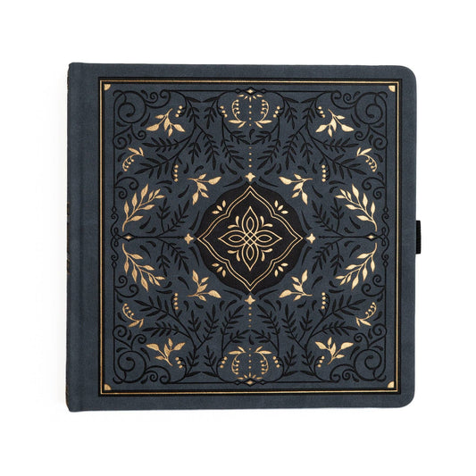 Junk Journal Album | Storybook in Navy: 8x8: 96 Pages