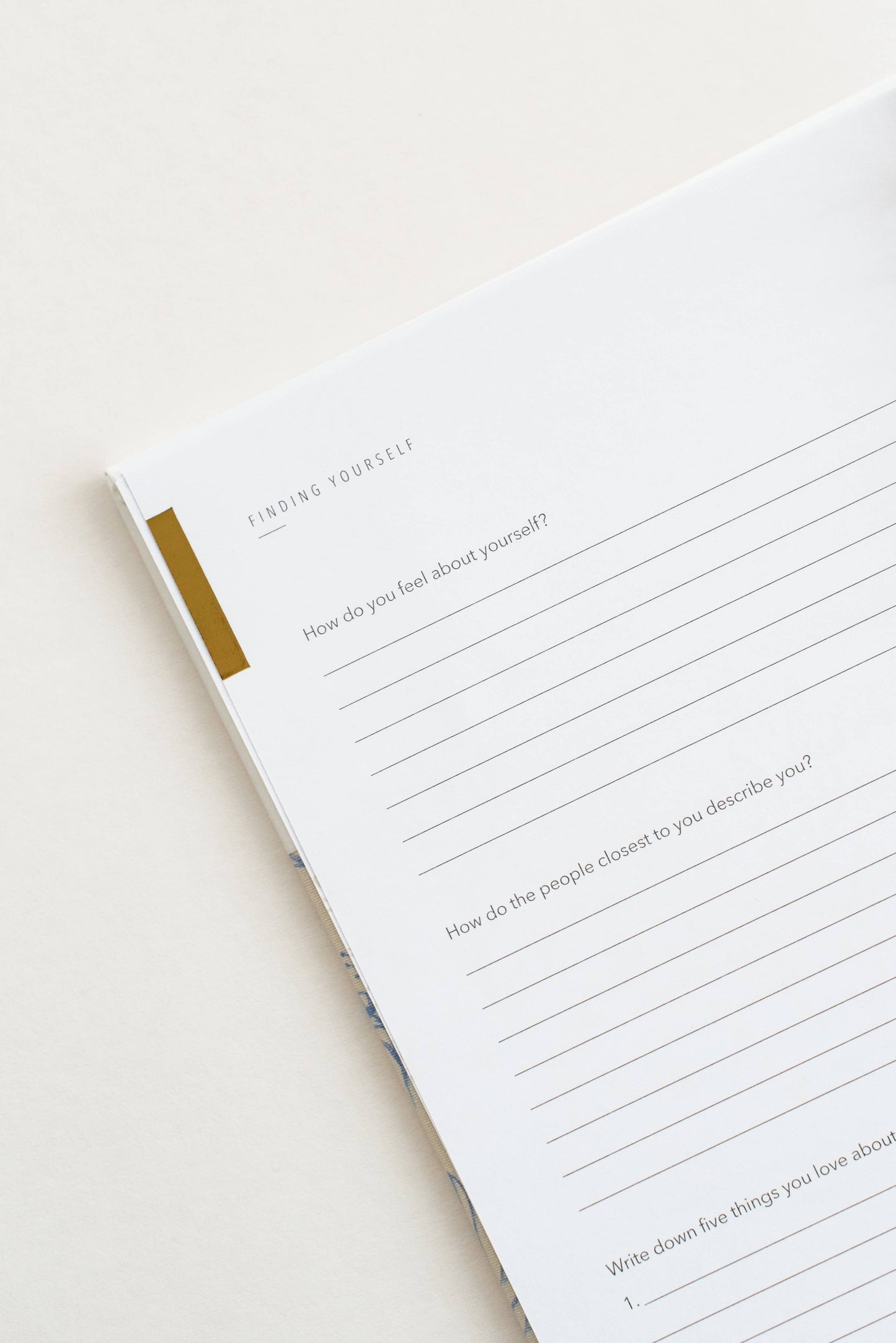 A Self‑Love Journal – Heathered Pink