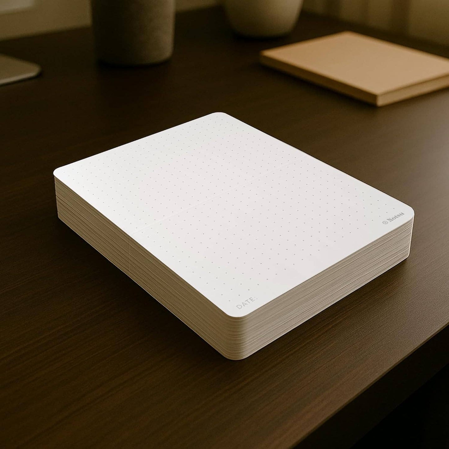 Dotted Note Cards 5x7 (40ct) | Index Cards w/Round Corners: 5 in. x 7 in.