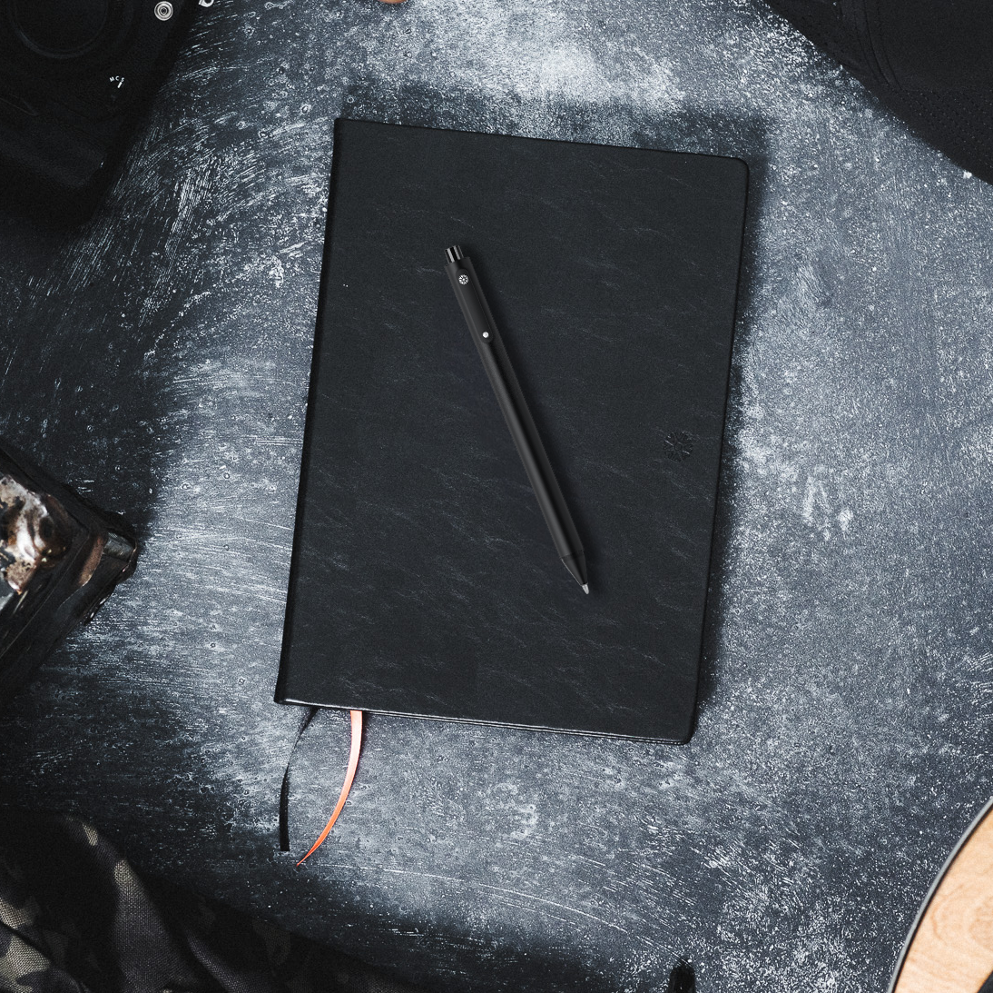 White Gel Pen Set (4 Pack) | For Use on Black Paper