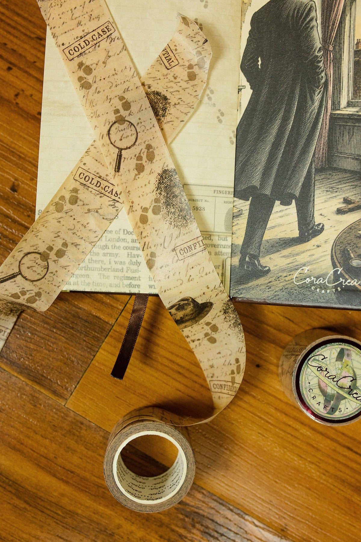 Detective Notes Washi Tape