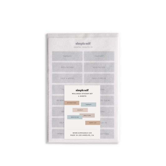 Wellness Sticker Set