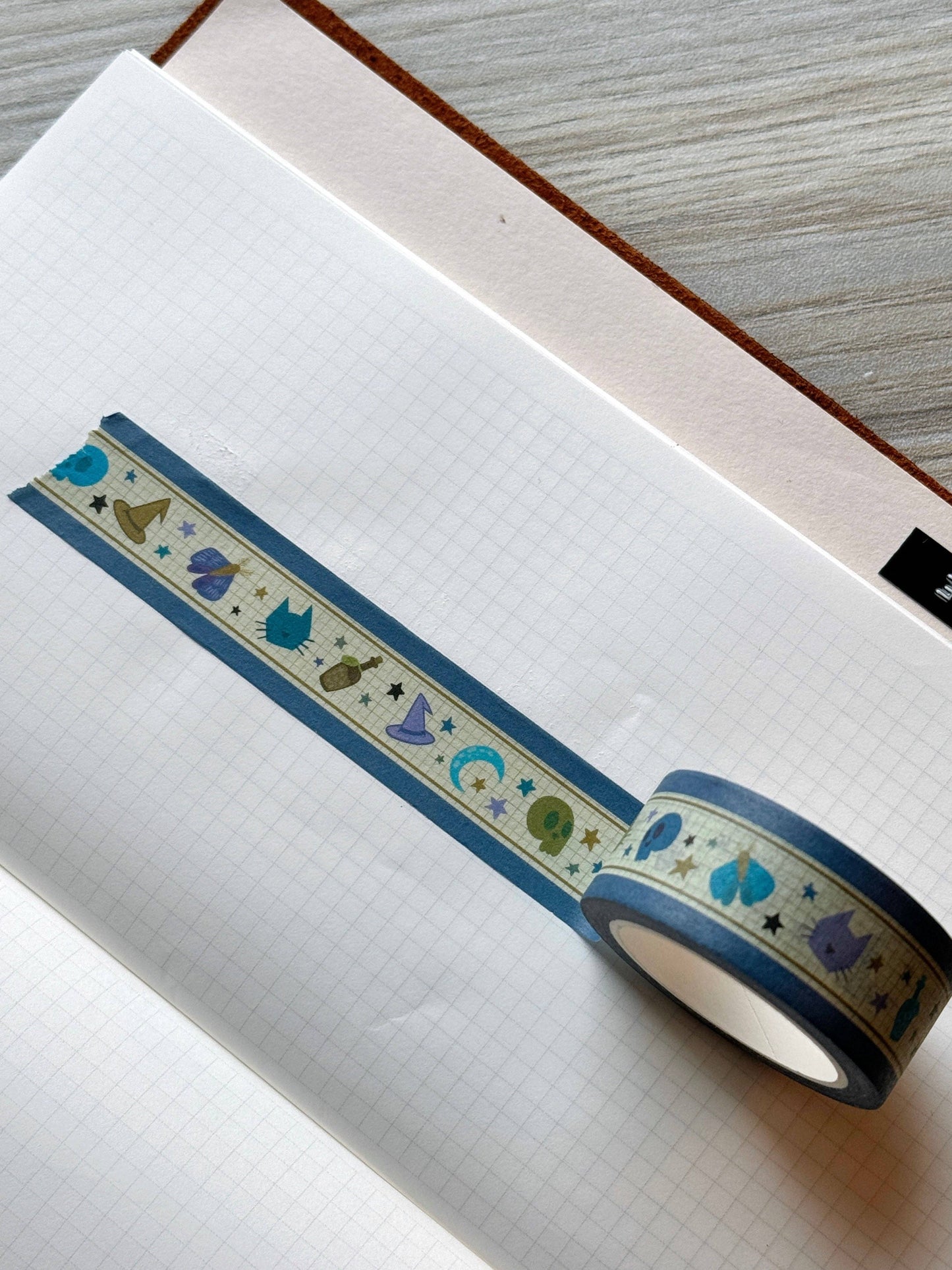Green Witching Hour Elements Washi Tape