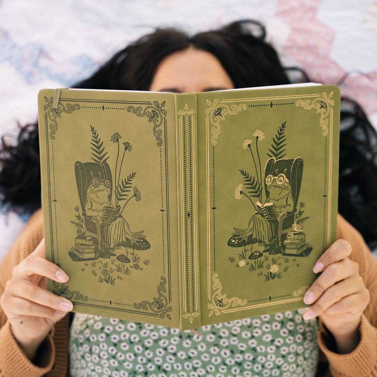 Literary Frog | Notebook: Blank / A5: 192 Pages
