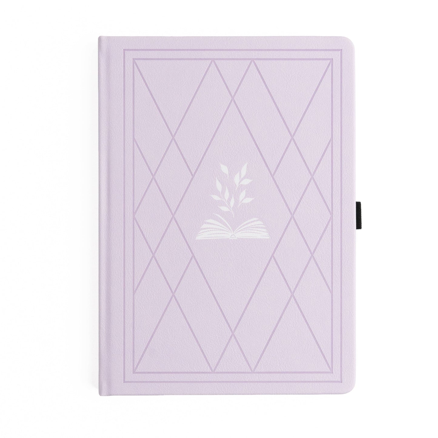 Vintage Library in Lilac: Dot Grid / A5: 192 Pages
