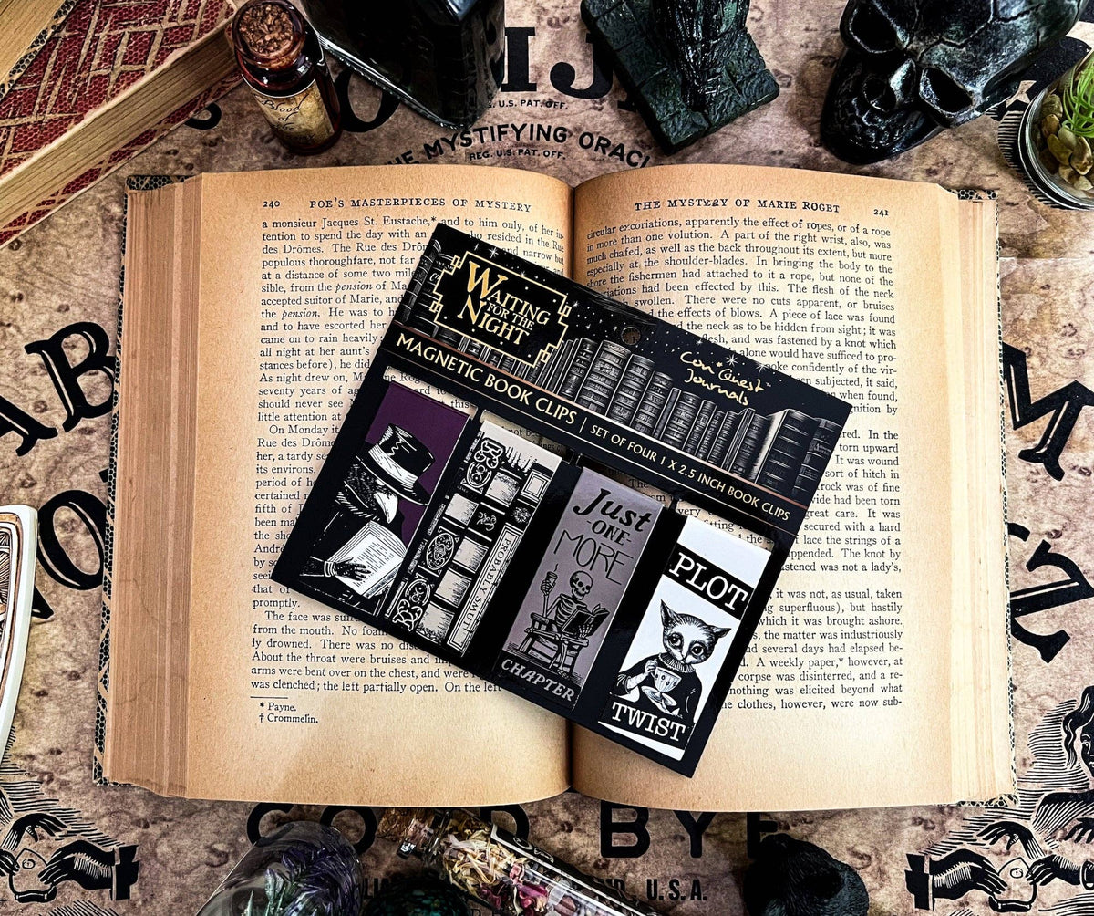 Waiting for the Night Magnetic Bookmarks (4-Pack)