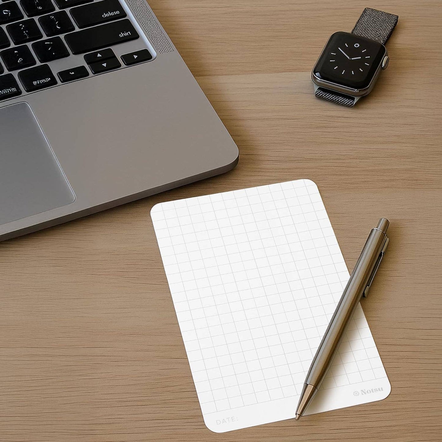 Graph Grid Index Cards 4x6 inch, 40 ct | Thick Graphing Note Cards w/Rounded Corners | Premium Heavy Duty Paper 350 gsm