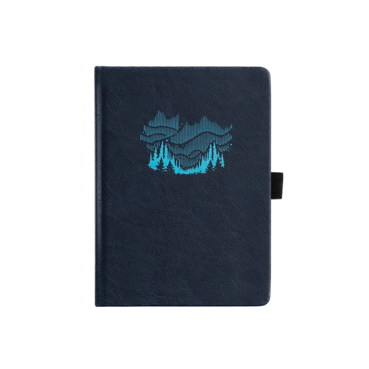 Northern Lights Dot Grid Notebook: B6 112 Pages