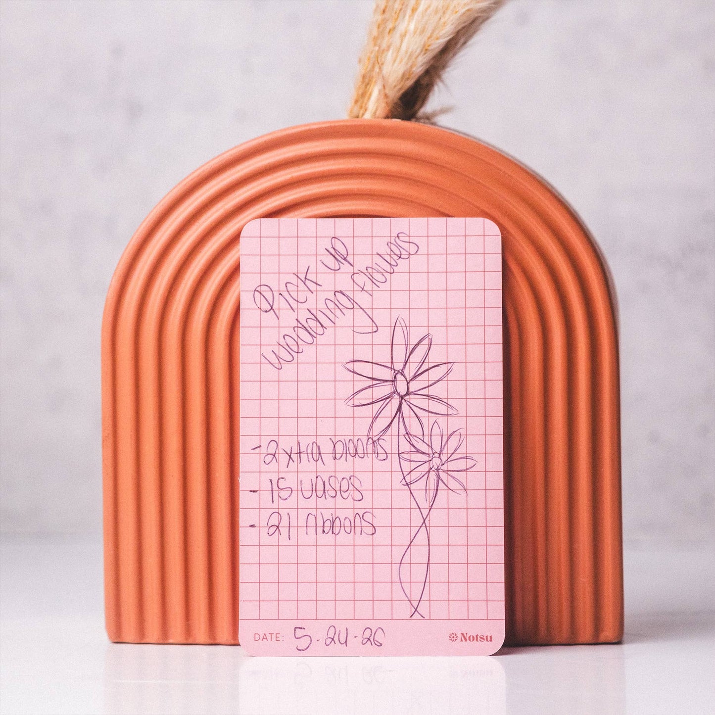Graph Grid Note Cards 3x5 | 40-Count | 350gsm Pastel Color Index Cards