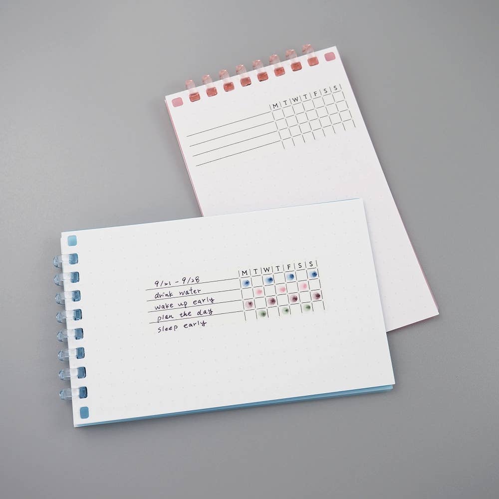 Weekly Habit Tracker Washi Stickers