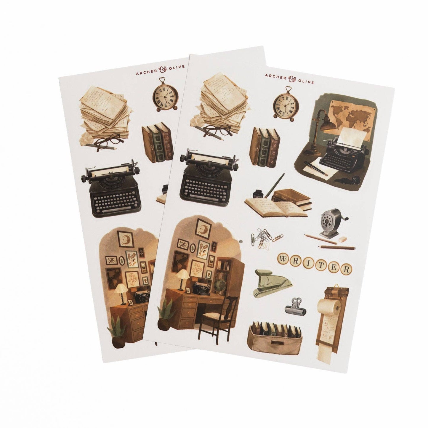 The Writer's Desk | Sticker Set