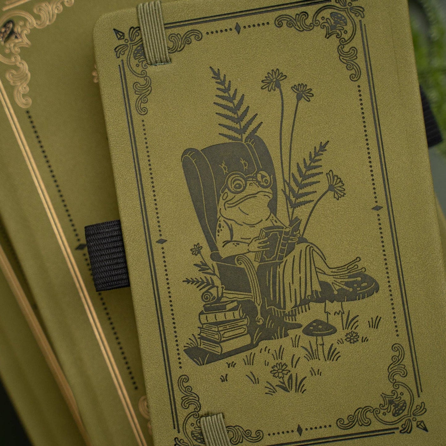 Literary Frog | Notebook: Blank / A5: 192 Pages