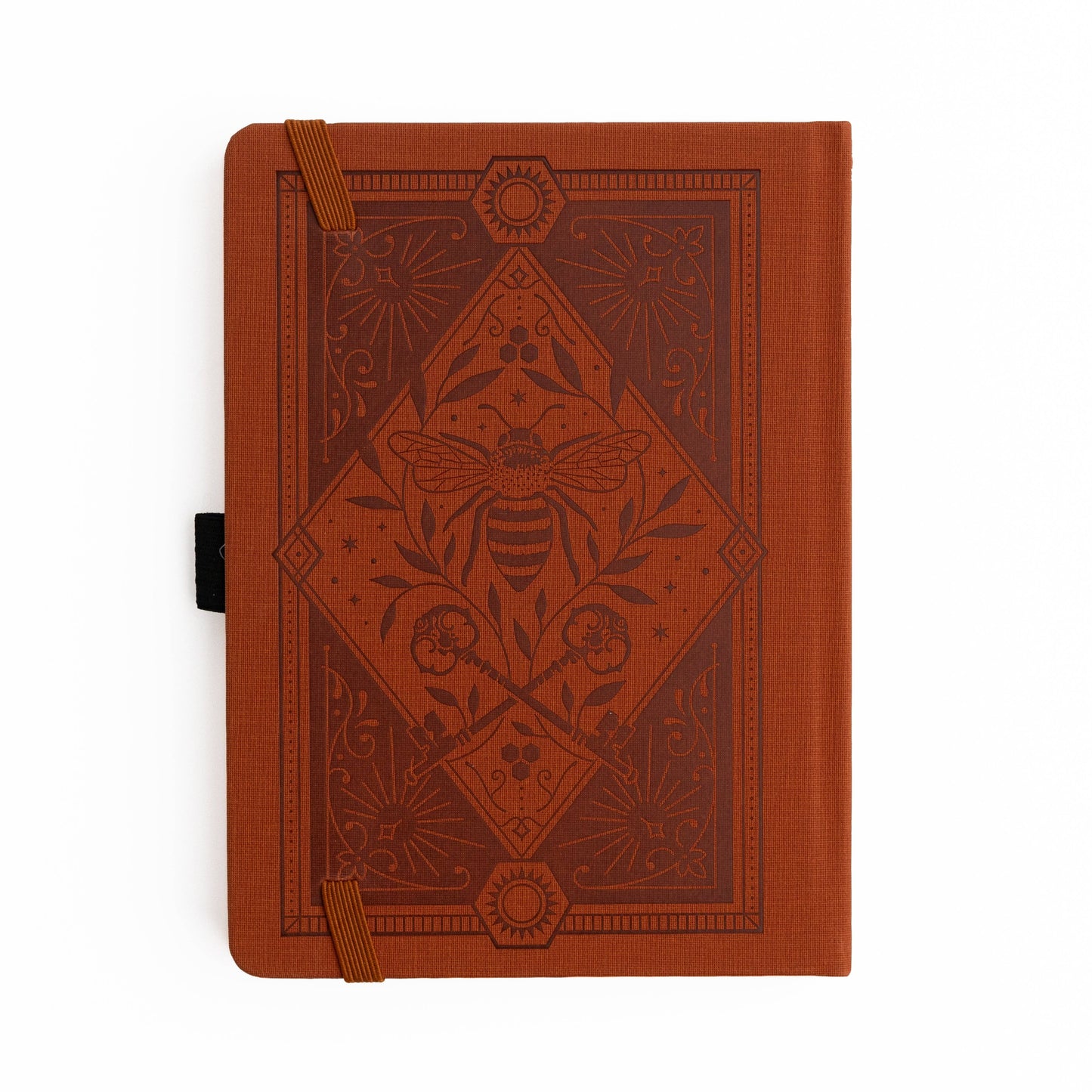 Keeper of Bees in Rust | Books: Ivory Dot Grid / A5: 192 Pages
