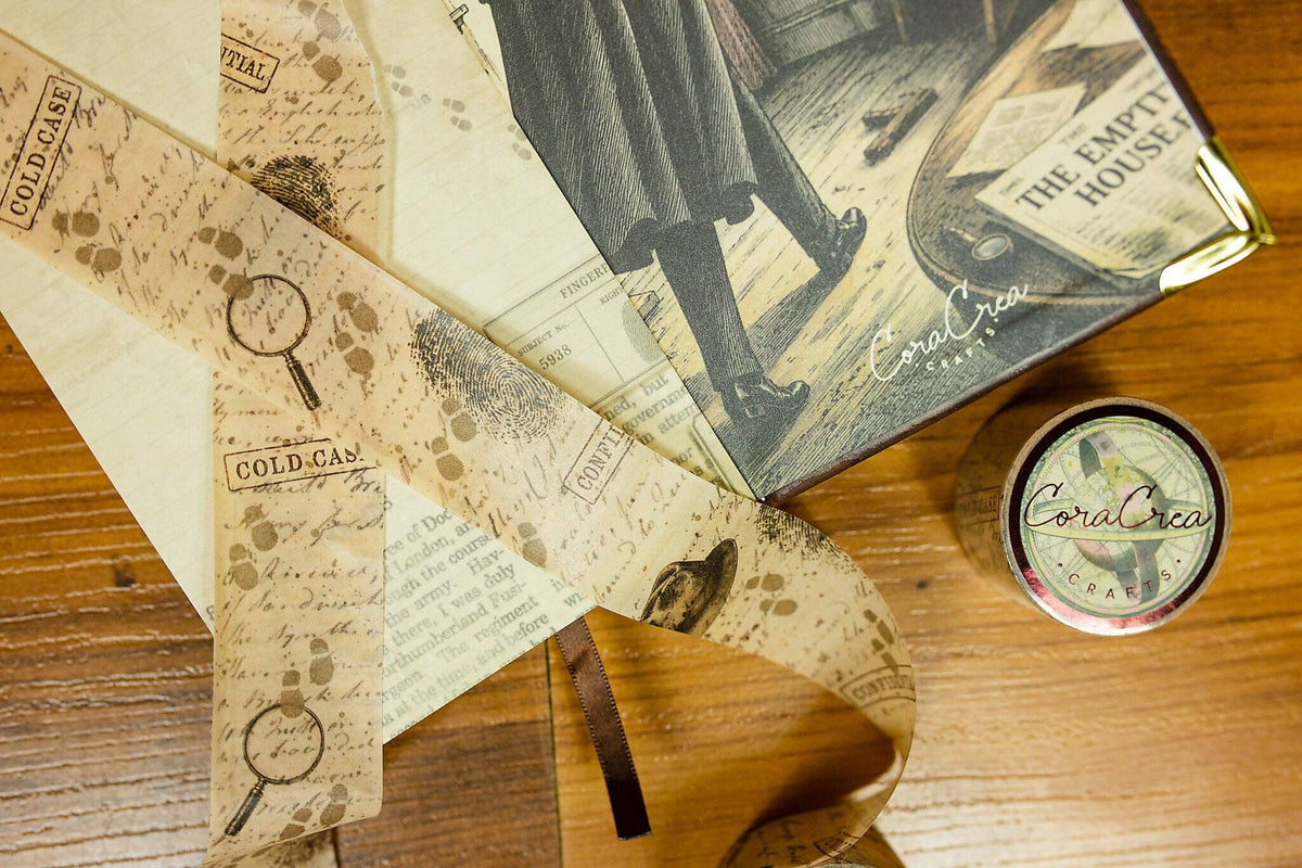 Detective Notes Washi Tape