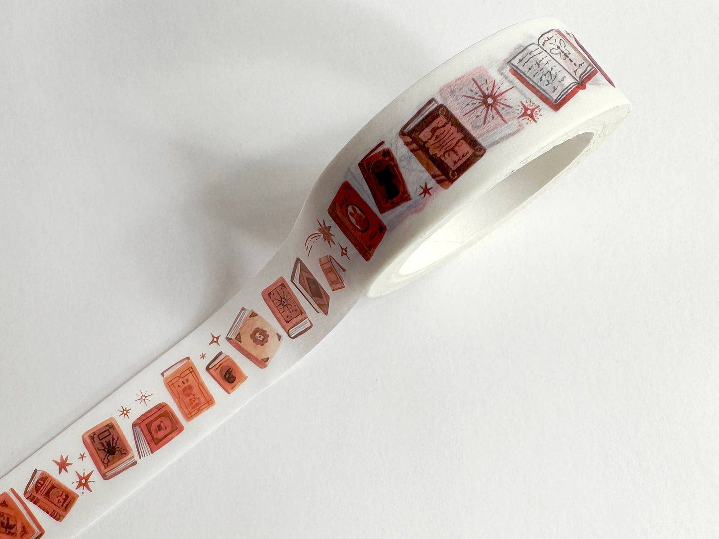Ruby Red Books Washi Tape