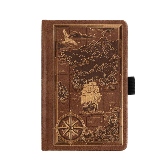 Treasure Map Notebook: Dot Grid / PS: 112 Pages
