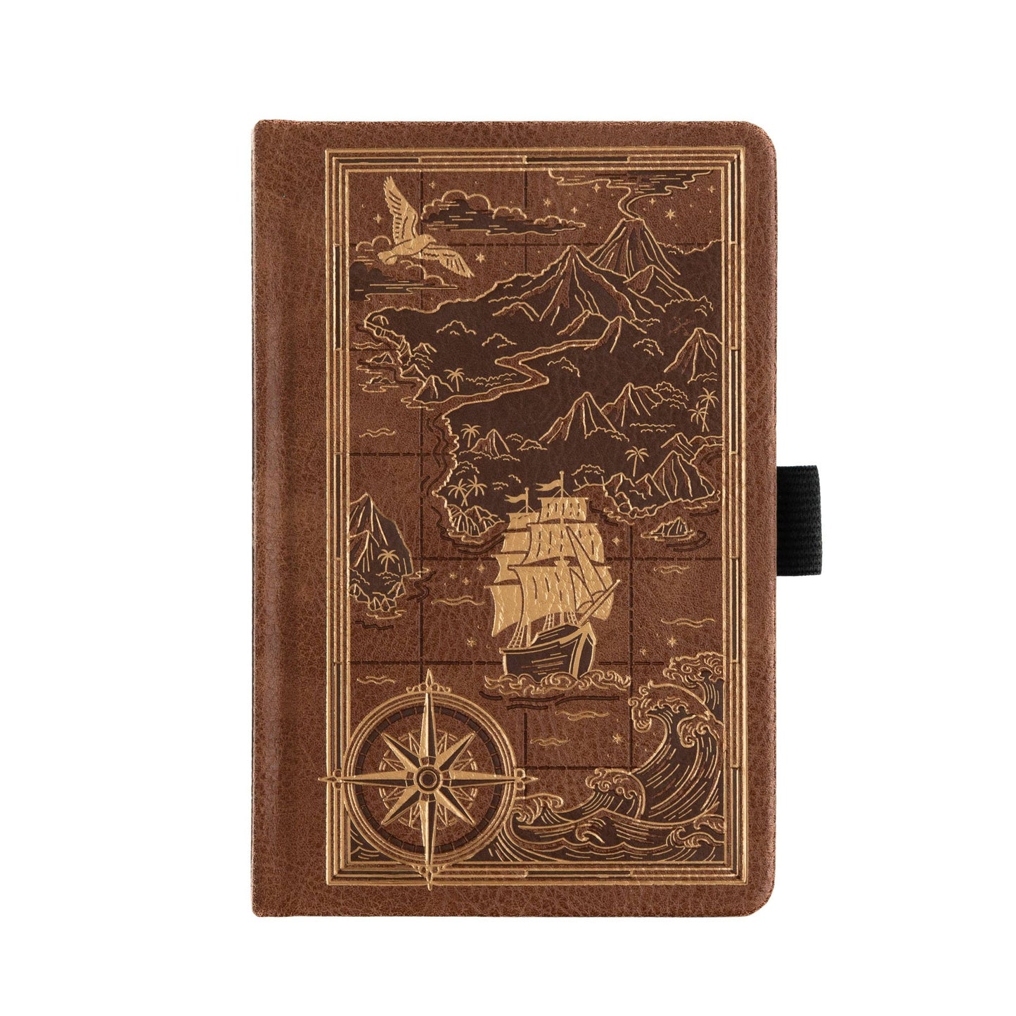 Treasure Map Notebook: Lined A5: 192 Pages