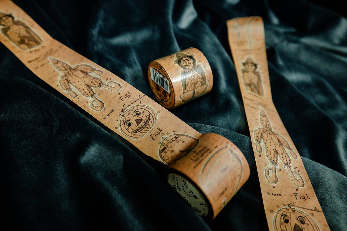 Haunted Encyclopedia Washi Tape