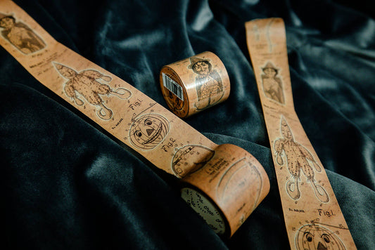 Haunted Encyclopedia Washi Tape