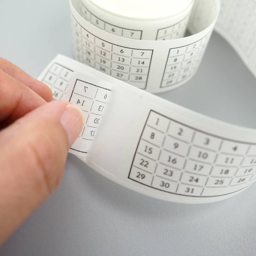 Calendar Habit Tracker Washi Stickers
