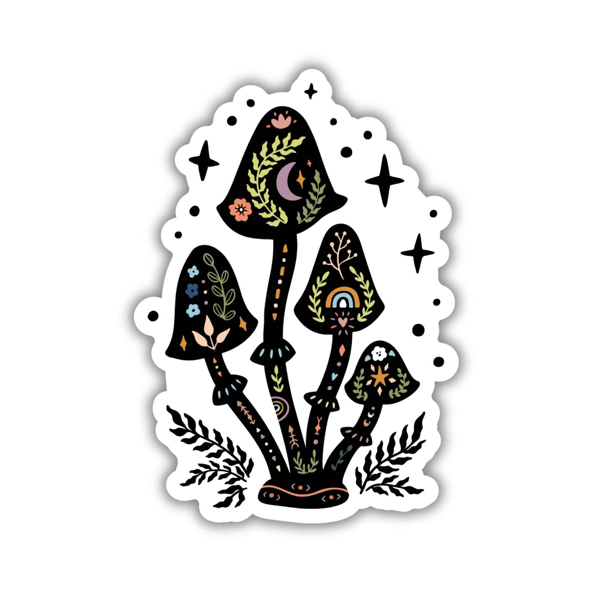 Magical Mushrooms Vinyl Sticker