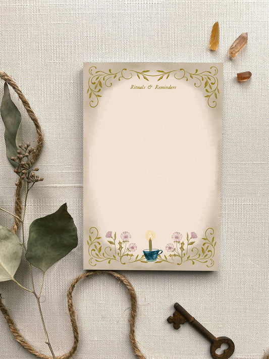 Dandelion Rituals Notepad - 4x6