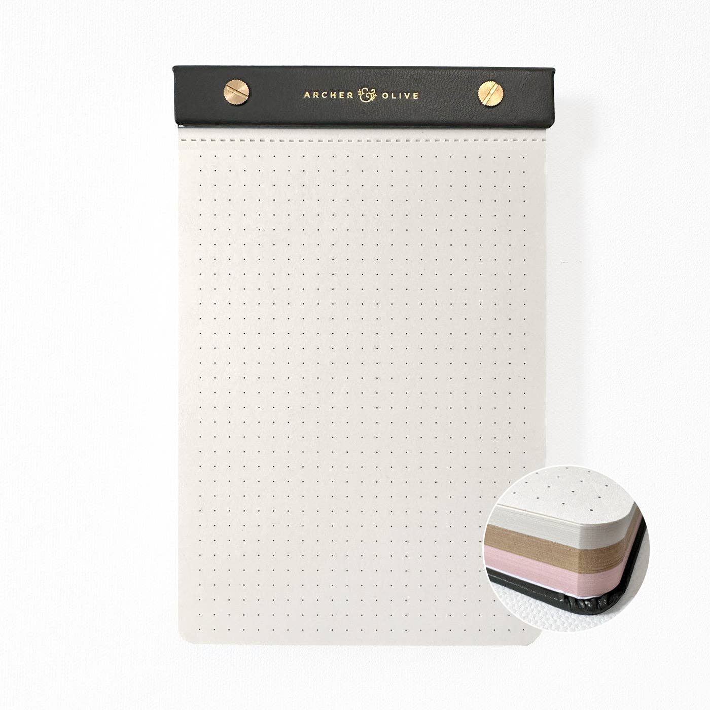 Fall Neapolitan Dot Grid Notepad B6