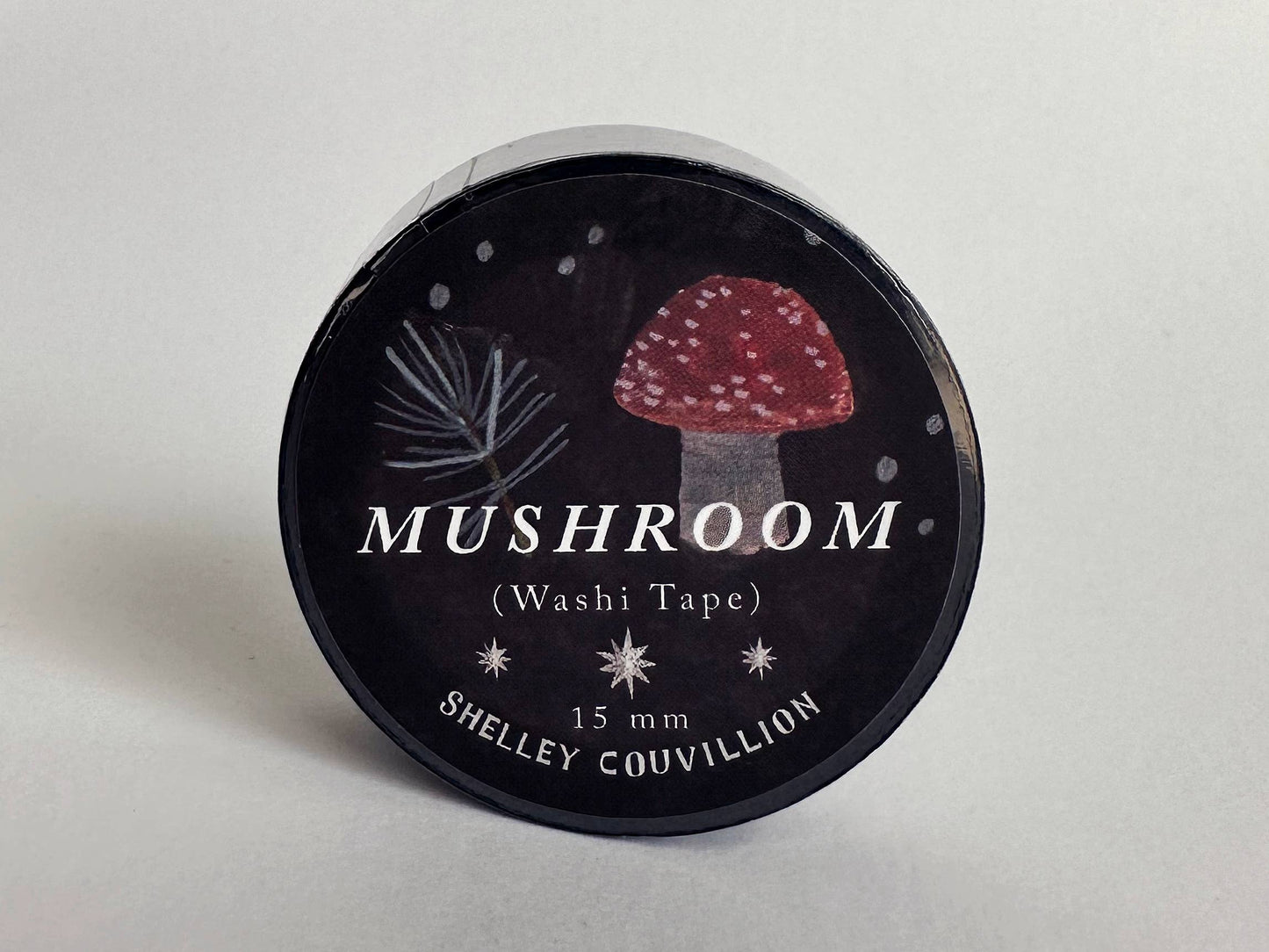 Dark Academia Mushroom Washi Tape