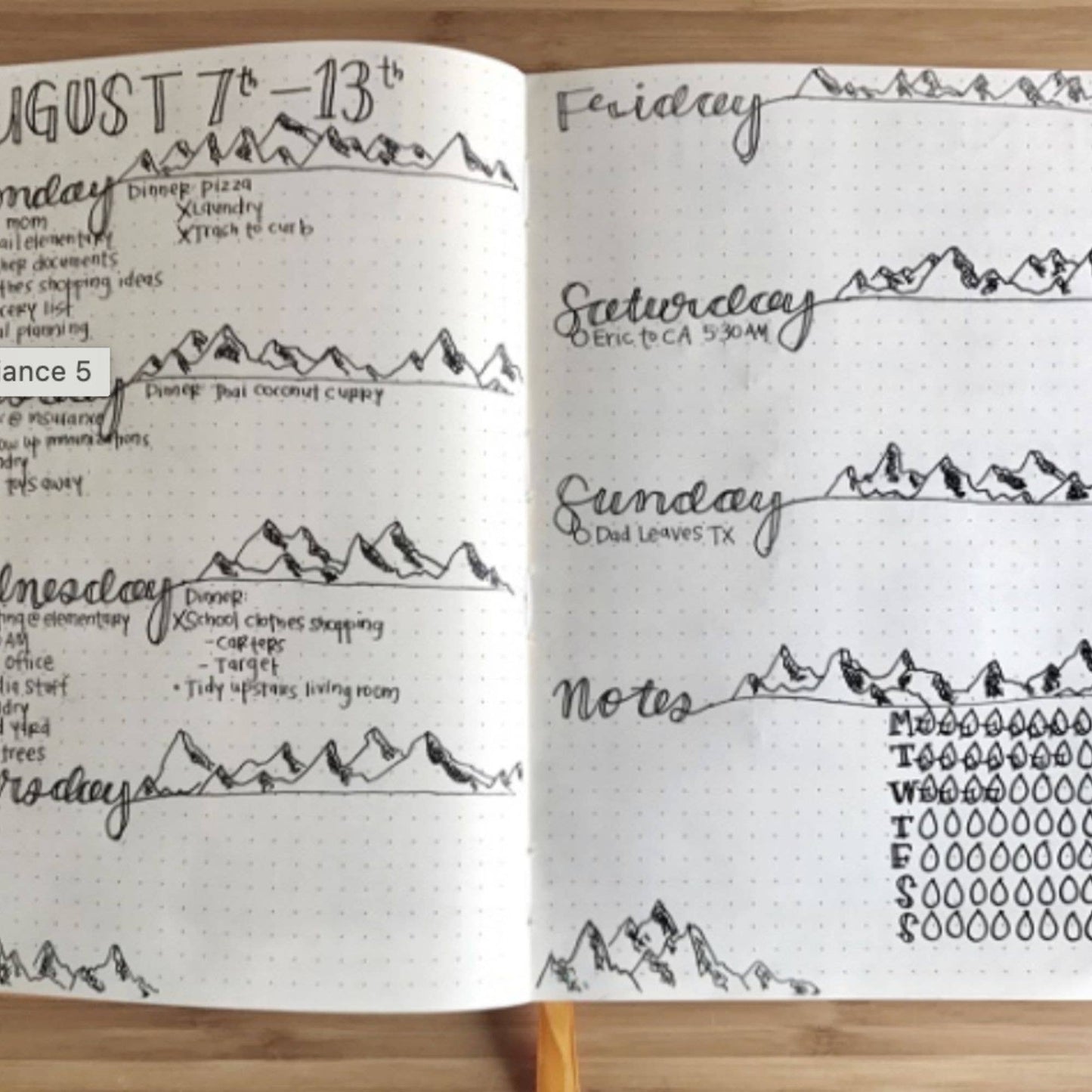 Rhodia Softcover Goalbook A5 Dot Grid Notebook in Orange - 5.8 x 8.3