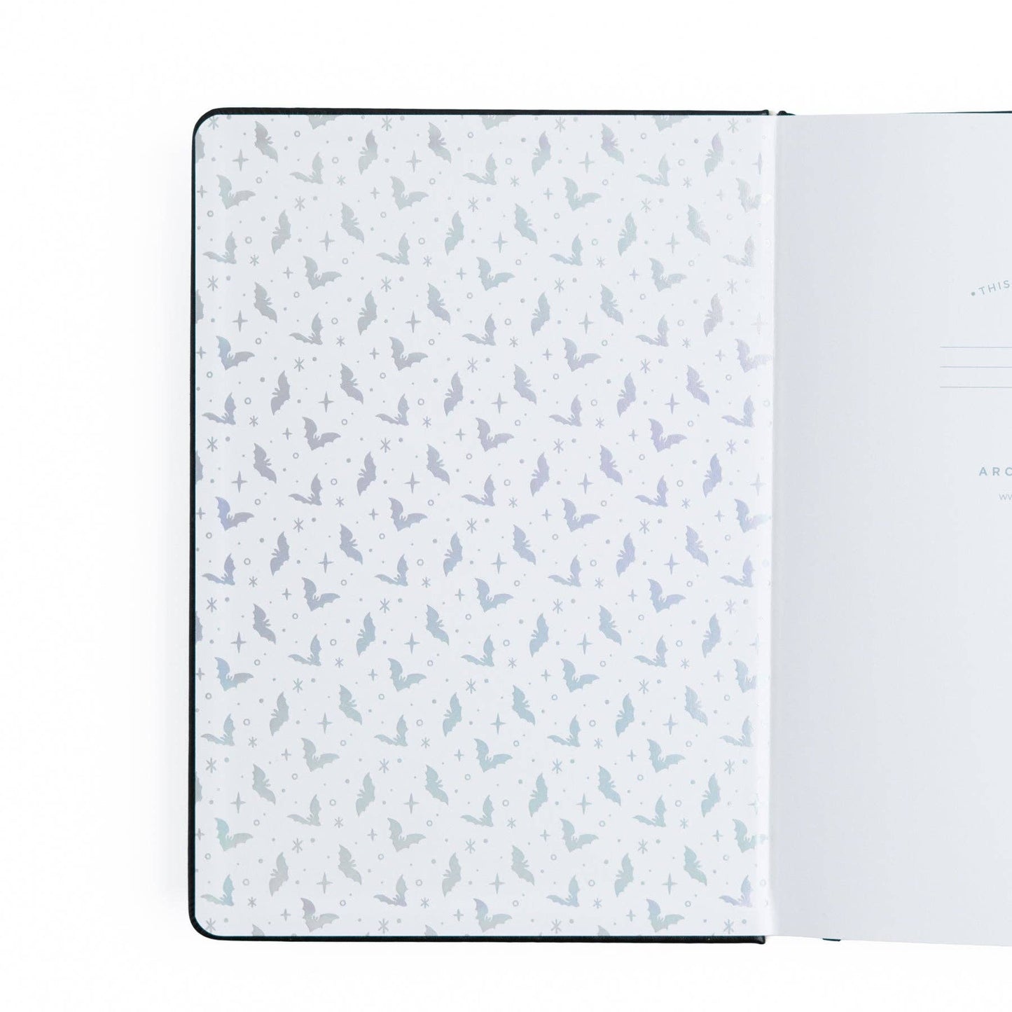 Cute Bat Dot Grid Notebook A5