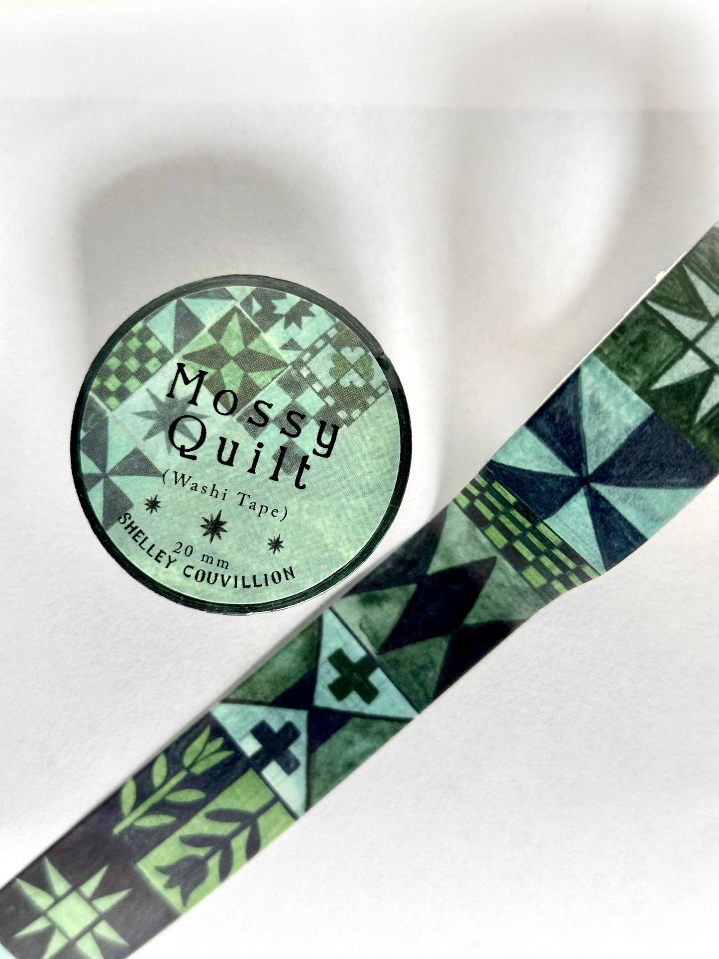 Mossy Quilt Washi Tape