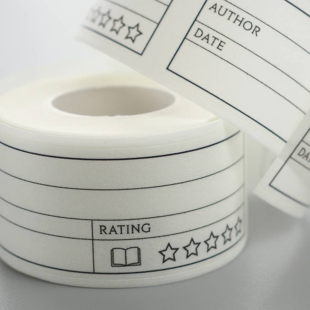 5 Star Book Rating Washi Tape